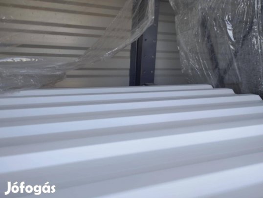 Trapézlemez fehér színben készletről Veszprém