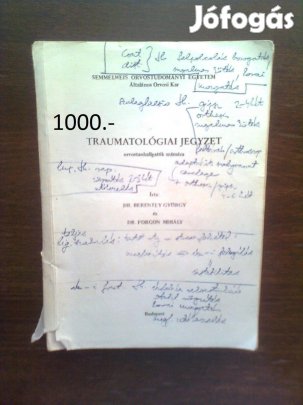 Traumatológiai jegyzet