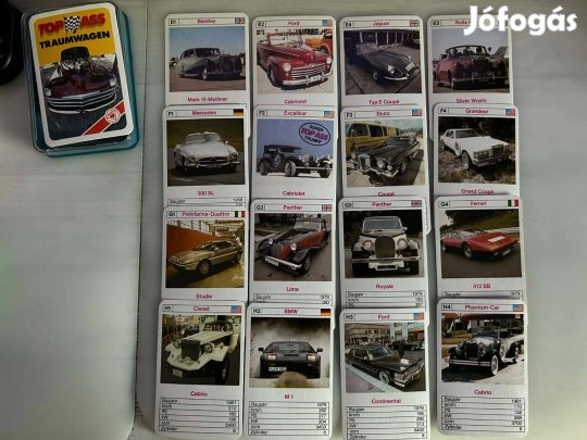 Traumwagen autós kártya / kvartett