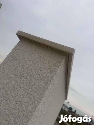 Travertin fedkő kerítésre ,támfalra Akció