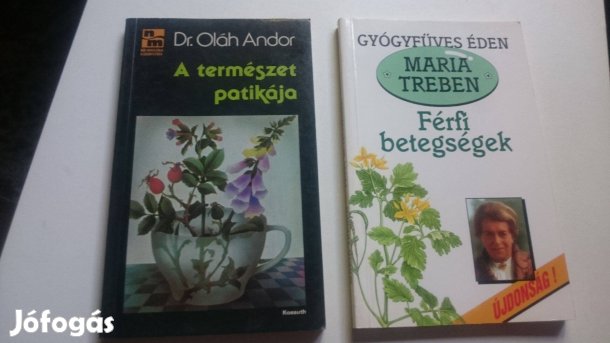 Treben: Férfibetegségek +Oláh Andor: A természet patikája+1