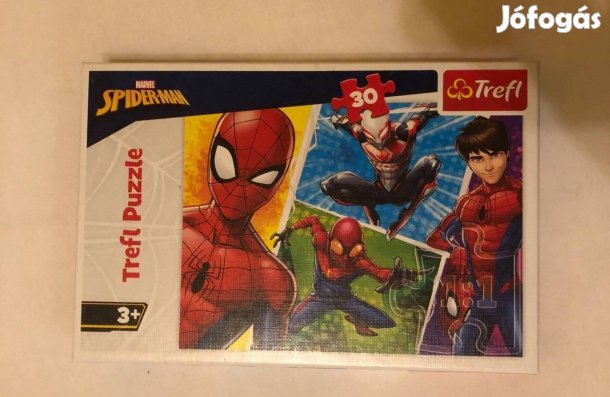 Trefl 30 db-os puzzle - Pókember és Miguel spider-man