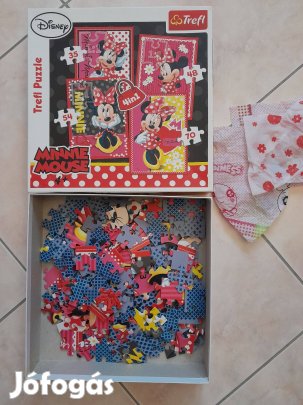 Trefl Disney kirakó hiánytalan 4az1ben 200darabos hibátlan