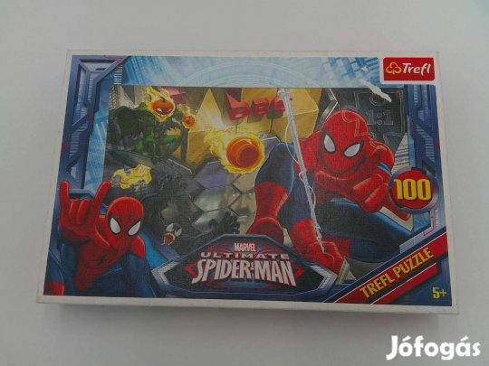 Trefl: Spider-MAN ( Pókember ) Puzzle ( 100 Darabos, ötéves kortól )