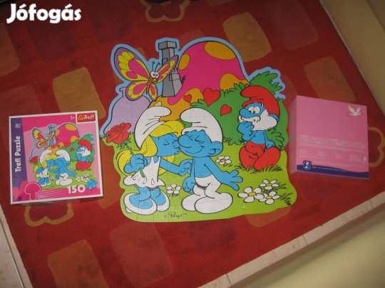 Trefl - Hupikéktörpikék 150 db-os puzzle / kirakó