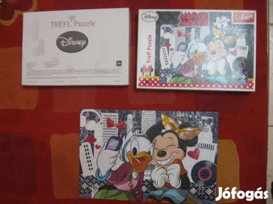 Trefl - Minnie Mouse egeres 180 db-os puzzle / kirakó