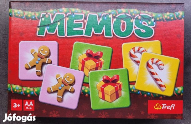 Trefl pároztató, párkereső, karácsonyi memória játék