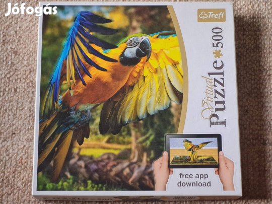 Trefl puzzle 500 db-os papagáj (nagy darabos)