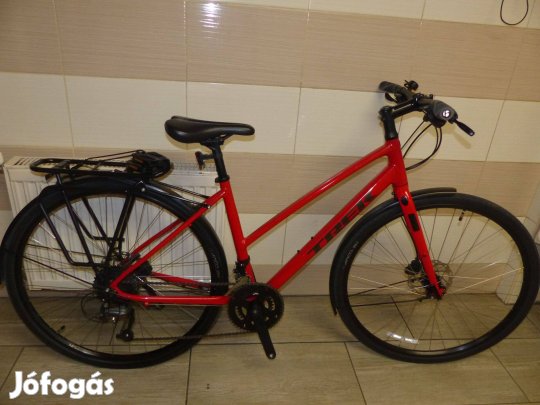 Trek FX2 fitnesz kerékpár,újszerű,hidr.fék,43cm