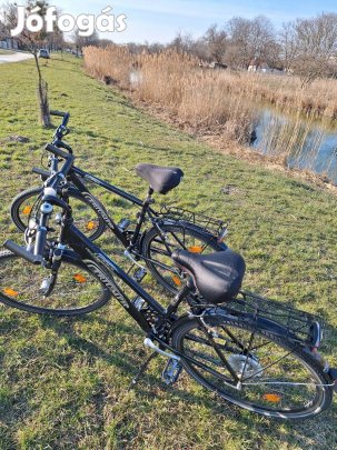 Trekking kerékpár párban férfi-női 