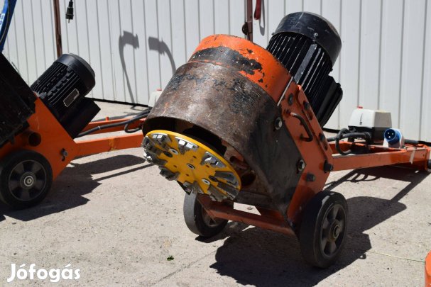 Trelawny TCG 250 Betoncsiszoló Új Tárcsával Betonmaró Wacker