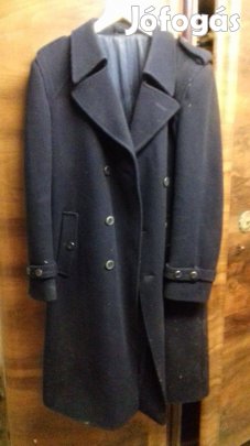 Trendi férfi posztó meleg kabát télire