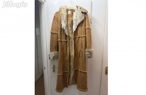 Trendy Esisto (Conbipel) hosszú műirha kabát Dalmata mintás szőrmével