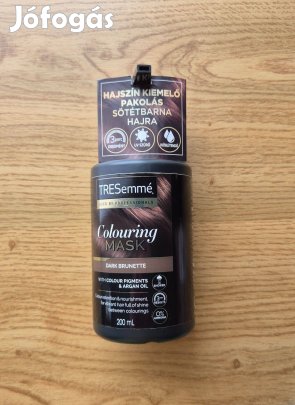 Tresemmé Hajszín kiemelő pakolás hajpakolás sötétbarna hajra A1