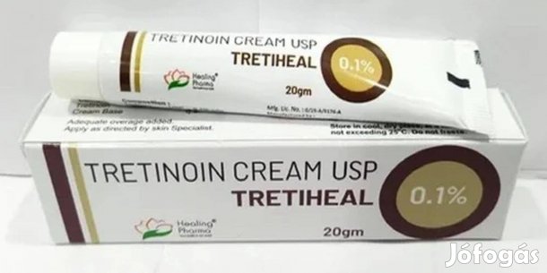 Tretinoin 0.1 arckrém, A-vitaminos arckrém, Ráncokra, pattanásokra