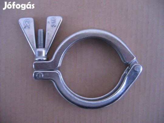 Tri-Clamp rozsdamentes bilincsek 2.5 Tri Clamp bilincs