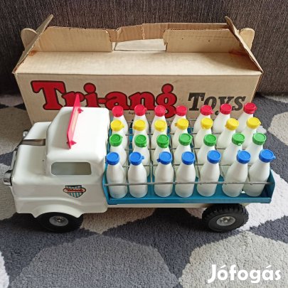 Tri-ang Junior Diesel England lemez teherautó lemezautó retr