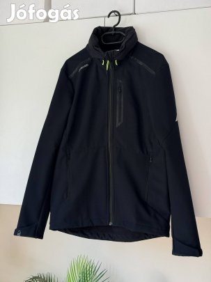 Tribord softshell Vitorlás kabát kék vízlepergető szélkabát túra kabát