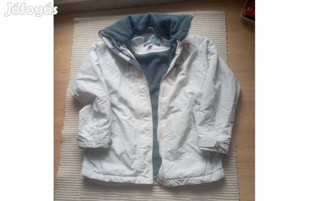 Tribord vizálló kabát kapucnival S