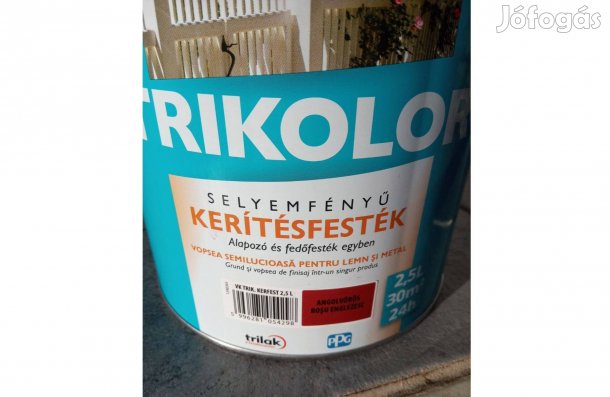 Trikolor kerítésfesték