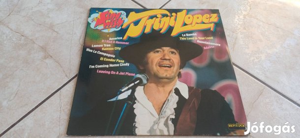 Trini Lopez bakelit hanglemez