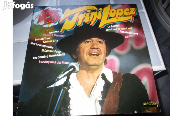 Trini Lopez bakelit hanglemez eladó