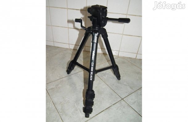 Tripod Velbon CX-888 Black fotó-video állvány kamera állvány