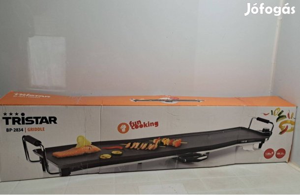 Tristar BP-2834 elektromos sütőlap, Teppanyaki grill XXL,100x22 cm, új