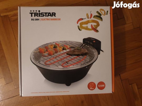 Tristar BQ-2884 elektromos barbecue , BBQ, víztálcás