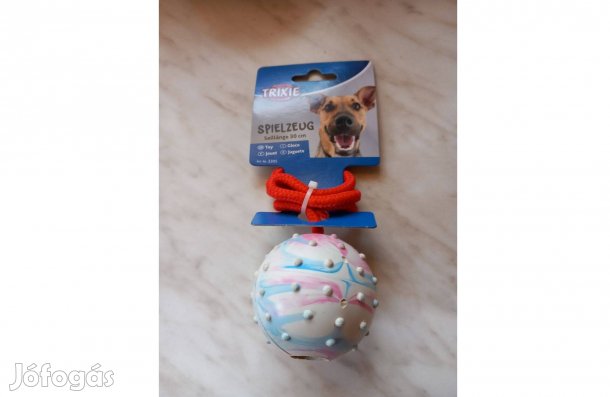 Trixie Kutyajáték, zsinóros labda - Új