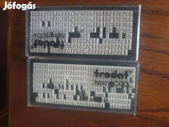 Trodat bélyegzőhöz betüsinek eladók
