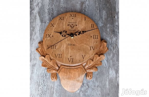 Trófeaóra óra faóra falióra trófeaalátét agyaralátét vadászajándék