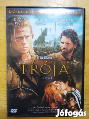 Trója duplalemezes újszerű dvd Brad Pitt