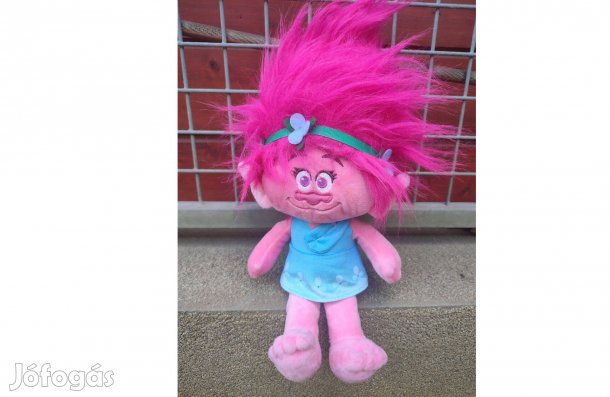 Trollok eredeti Pipacs plüss (42 cm)