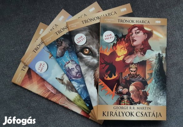 Trónok harca Királyok csatája képregény eladó
