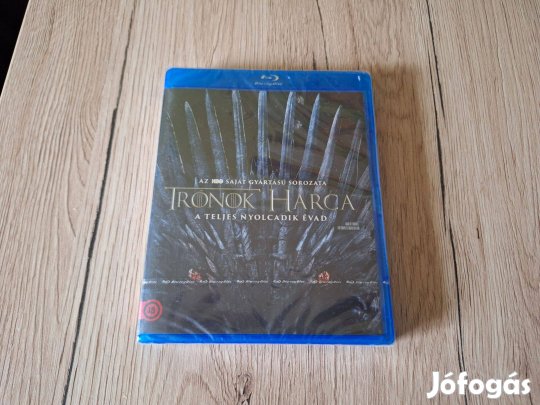 Trónok harca - Teljes 8. évad (Blu-ray) blu ray film! Új! Bontatlan!