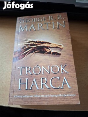 Trónok harca című könyv, puhatáblás, Alexandra kiadó!