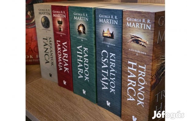 Trónok harca könyvsorozat