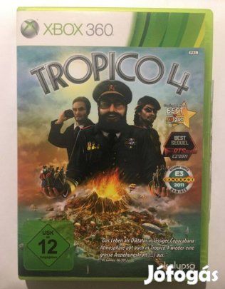 Tropico 4. (stratégia) Gyári Xbox 360, Xbox ONE, Series X Játék