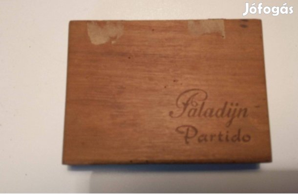 Trópusi fa szivardoboz nagyon régi