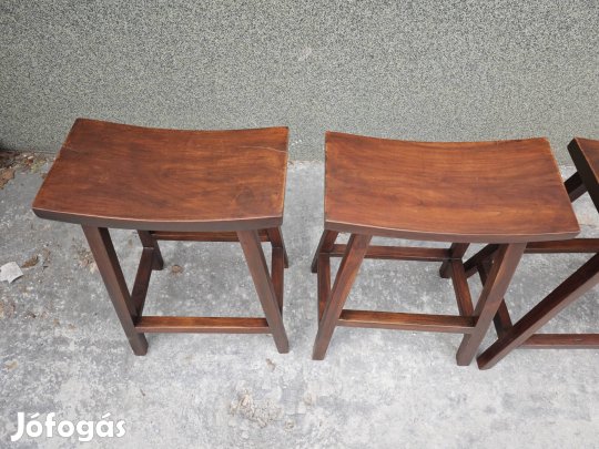 Trópusifa bárszékek 4 db