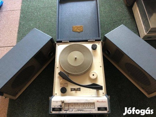 Trsp 313 típusú lemezjátszó / 3 sávos rádió eladó