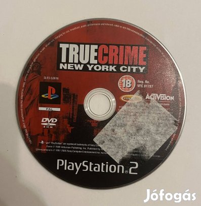 True Crime New York City PS2 Játék