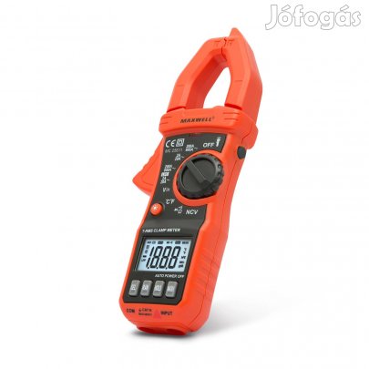 True RMS Digitális lakatfogó automata méréshatár LED-es