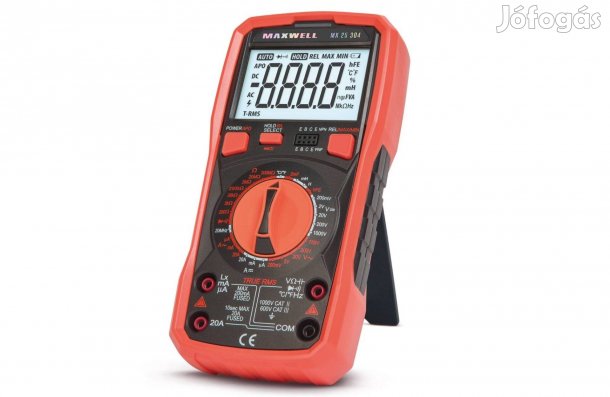 True RMS Digitális multiméter ACA ACV DCA DCV Induktivitás hőmérséklet