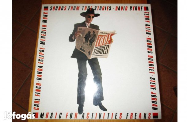 True Stories David Byrne filmzene bakelit hanglemez eladó
