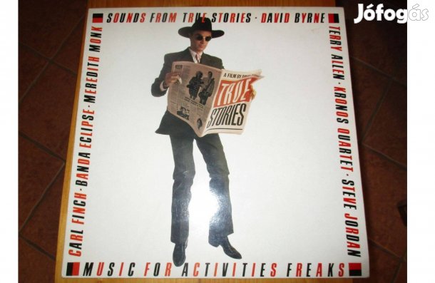 True Stories David Byrne filmzene bakelit hanglemez eladó