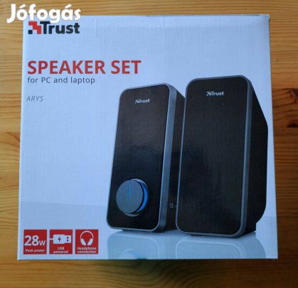 Trust Arys 2.0 Hangszóró/hangfal szett PC-hez/laptophoz