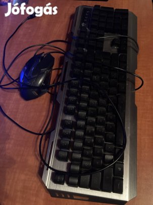 Trust Gxt856 gamer billentyűzet és egér