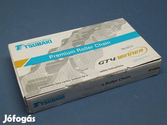 Tsubaki RS10B-2 duplex görgőslánc, 5 méter, 5/8 iso görgős lánc